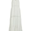 Vila Rouge Viannabel S/L ankle dress, offwhite