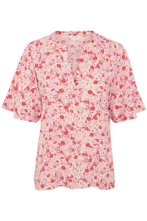 Part Two Petinan Blouse, rosa/blomstret