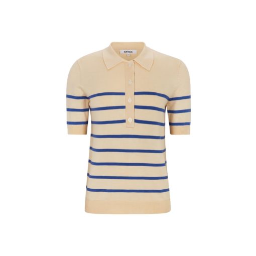 Soft Rebels Lea Polo Knit, stripet