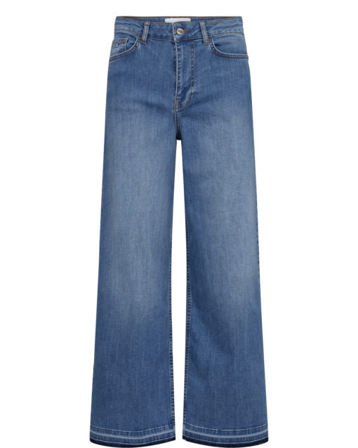 Nümph Nuparis Jeans Crop, Medium Blue Denim