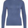 Vila Vialexia O-neck L/S Top, blå