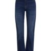 Isay Monza Straight Jeans, medium denimblå