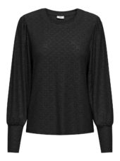 JDY Cathinka L/S Bellsleeve Top, sort