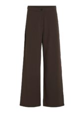 Vila Clava HW Wide Pants, brun