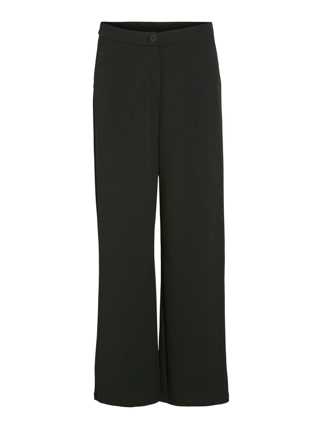 Vila Viclava HW Wide Pants, sort