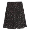 MSCH Orabella Skirt, sort/blomstret