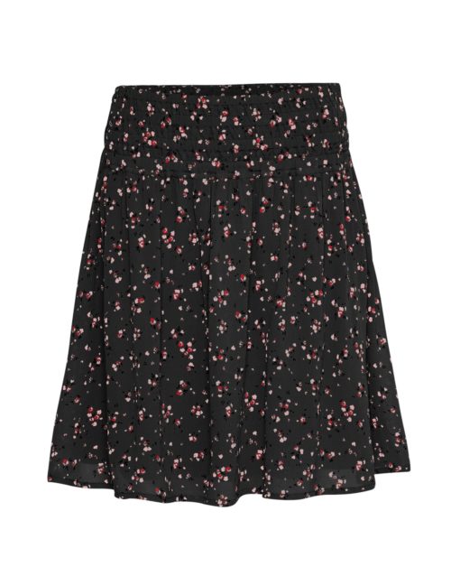 MSCH Orabella Skirt, sort/blomstret