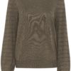 Kaffe KAnanna Pullover, brun