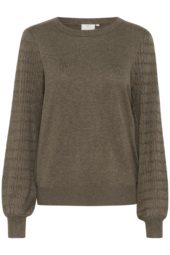 Kaffe KAnanna Pullover, brun