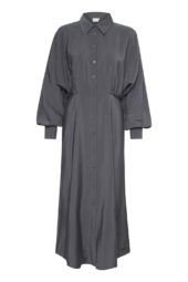 Kaffe KAjola Shirt Dress, mørk grå