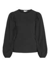 Vila Vipeffei Dew l/s Top, sort