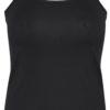 Kaffe Curve KCjena Strap Top, sort