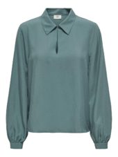 JDY Train l/s Collar Top, grønn