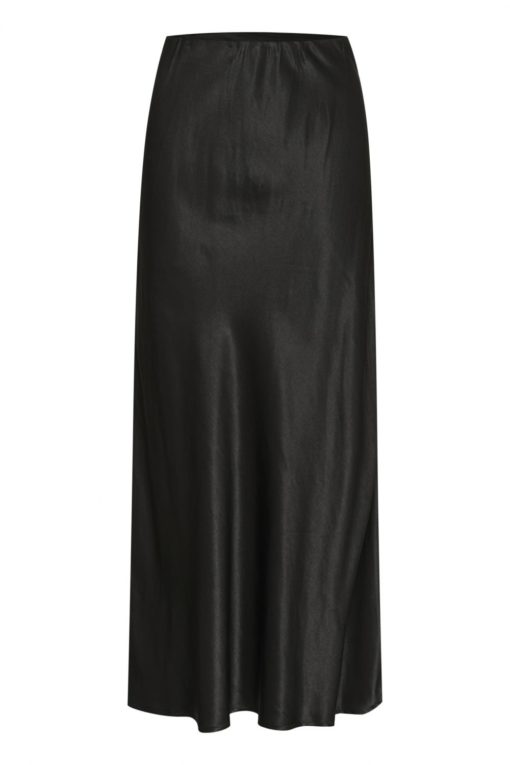 My Essential Wardrobe Estelle Long Skirt, sort