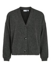 Vila Vimany l/s Cardigan, mørk grø