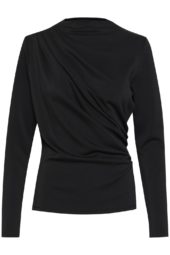 My Essential Wardrobe Helle Blouse, sort