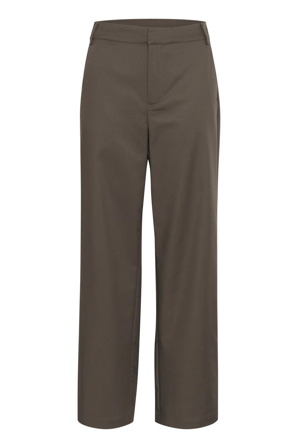 Kaffe KAloraine Wide Pants, brun