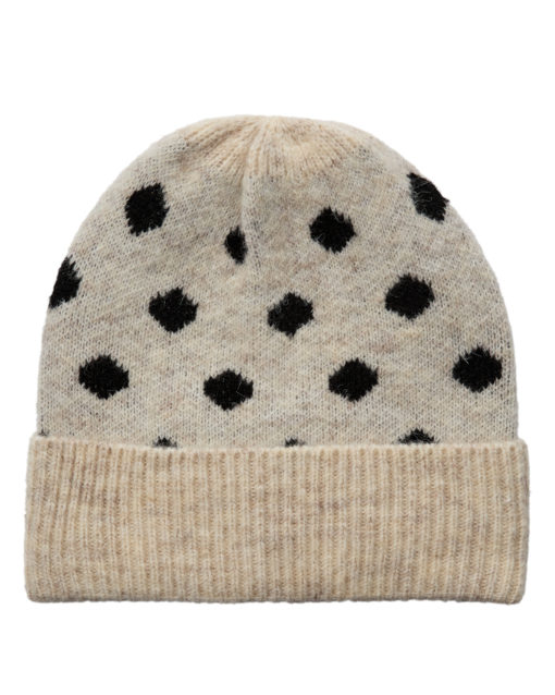 Nümph NUollie Knitted Hat, offwhite