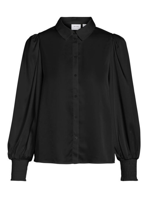 Vila Vikenzie l/s Shirt, sort