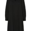 Isay Sigga V-neck Dress, sort