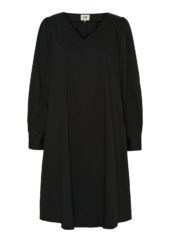 Isay Sigga V-neck Dress, sort