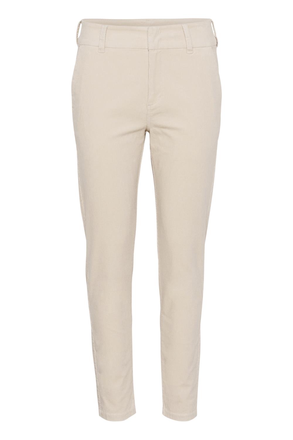 Part Two Soffysa Pants, kordfløyel bukse, beige