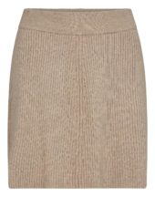 Bruun & Stengade Lorena strikkeskjørt, beige