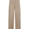 Bruun & Stengade Scarlett strikket bukse, beige