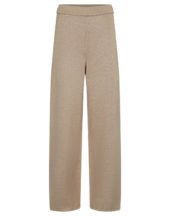 Bruun & Stengade Scarlett strikket bukse, beige