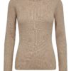 Bruun & Stengade Bonita ribb genser, beige