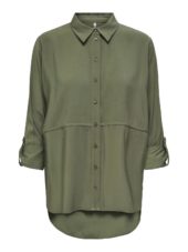 JDY Ollis L/S Long Shirt, grønn