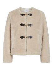 Vila Vishup L/S Short Jacket, beige