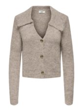 JDY Zoey l/s Collar Cardigan, beige