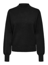 JDY Mila Life l/s Pullover, sort