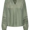 JDY Sully l/S Lace top, grønn