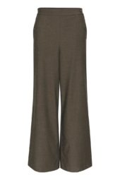 Kaffe KAgigi Pants, dressbukse med detaljer, brun