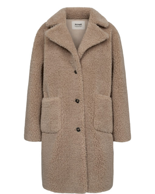 Nümph Nuelliot Reversable Coat, beige