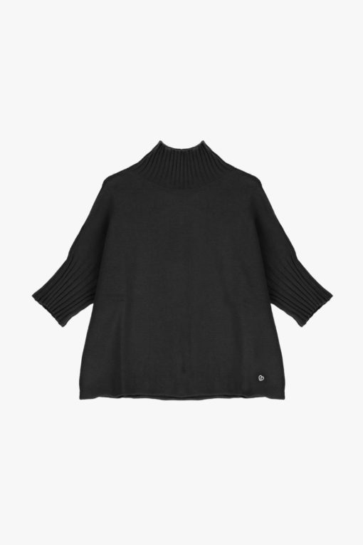 Pleace Turtleneck Sweat, one size, sort