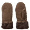 Nümph Nubernie Teddy Mittens, brun