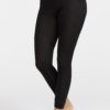 Damella leggings i merioull, sort