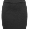 JDY Mila Life Short Skirt Knit, mørk grå