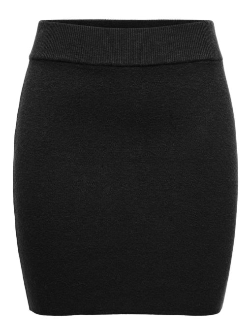 JDY Mila Life Short Skirt Knit, sort