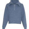 MSCH Gytta Zip Pullover, blå