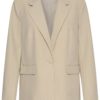 Kaffe KAbettany Blazer med stener, beige