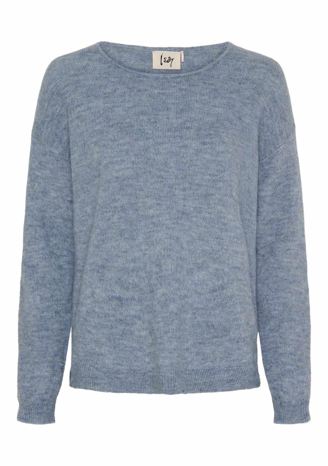 Isay Anna Classic Pullover, blå