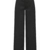 JDY Emma Straight Pant m/glitter, sort