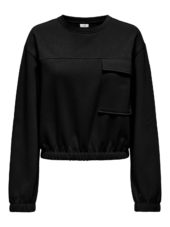 JDY Bambi l/s Pocket Sweat, sort