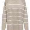 JDY Sara Life l/s Pullover knit, stripet