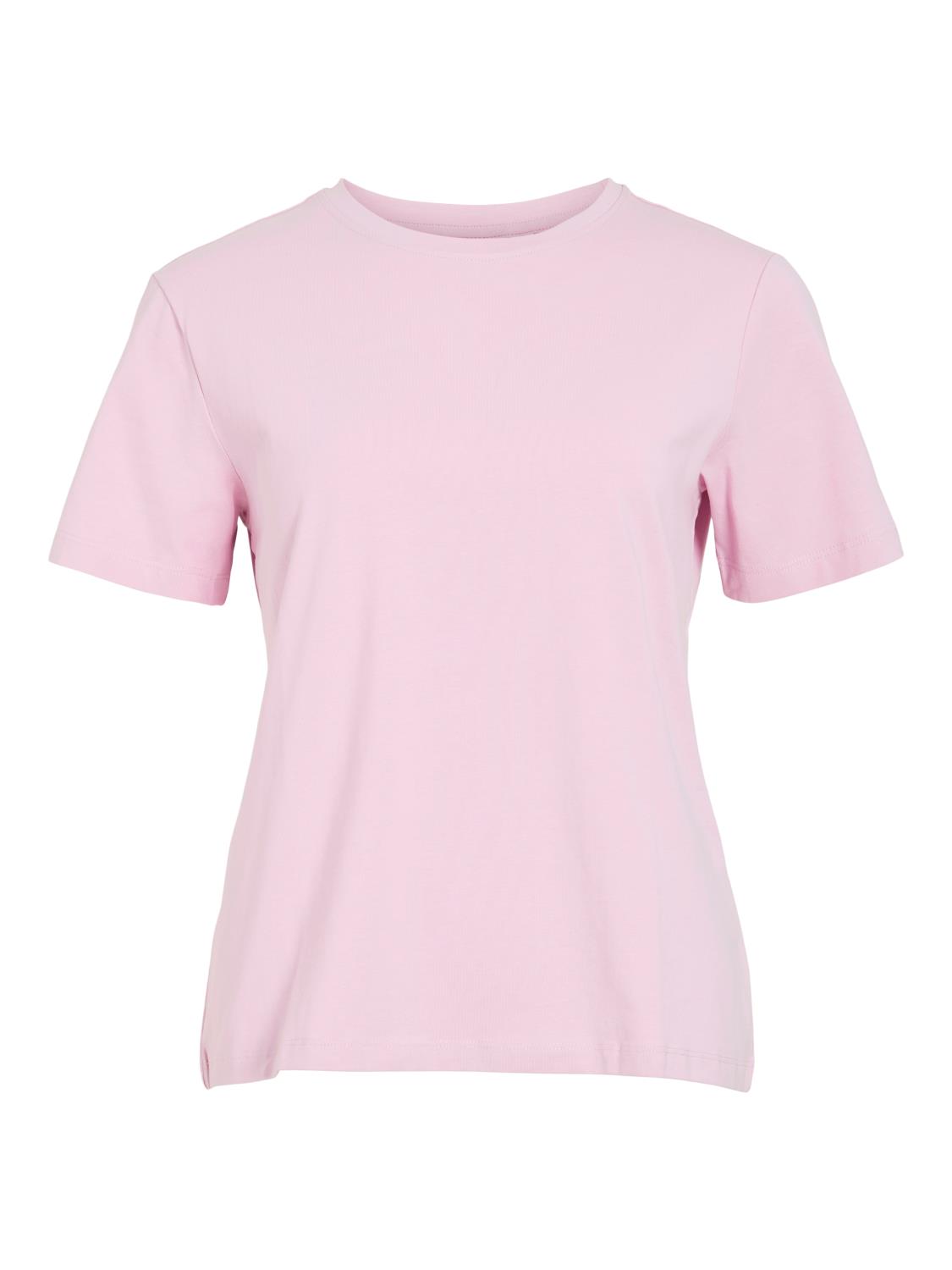 Vila Vinora s/s T-shirt, rosa