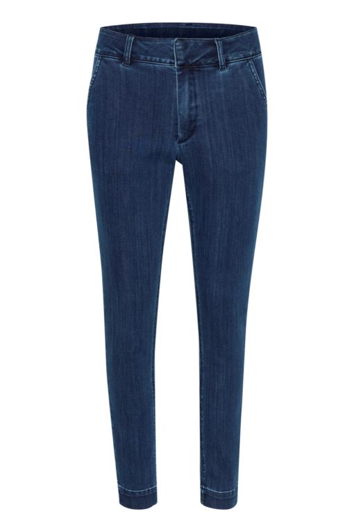 Kaffe KAlea Jeans 7/8, denimblå